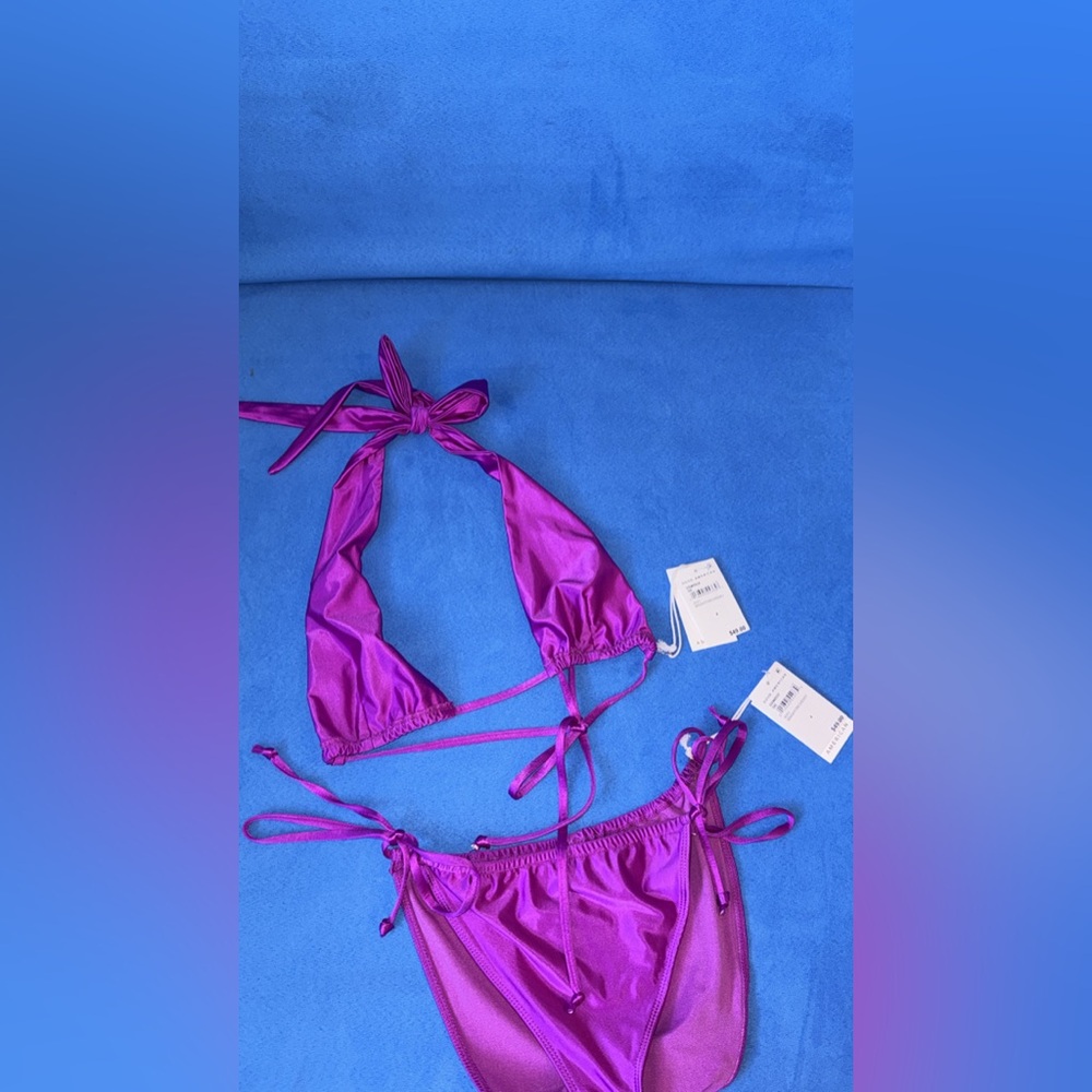 GOOD AMERICAN RUCHED BIKINI